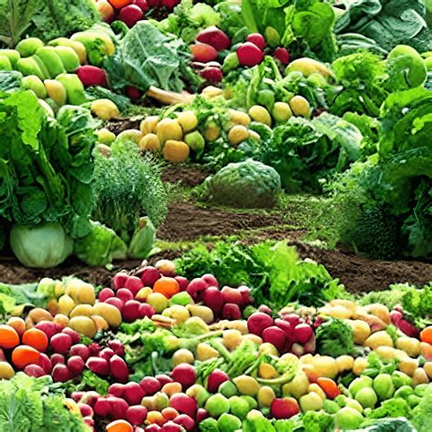 Foto di giardini di frutta e verdura · Creative Fabrica