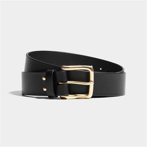 All Men's Black Leather Belts | Fleet Ilya
