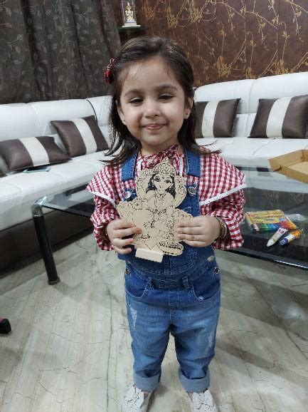 DIY Colouring Wooden Goddess Lakshmi Activity Box – Little Canvas