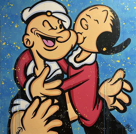 Popeye And Olive Love