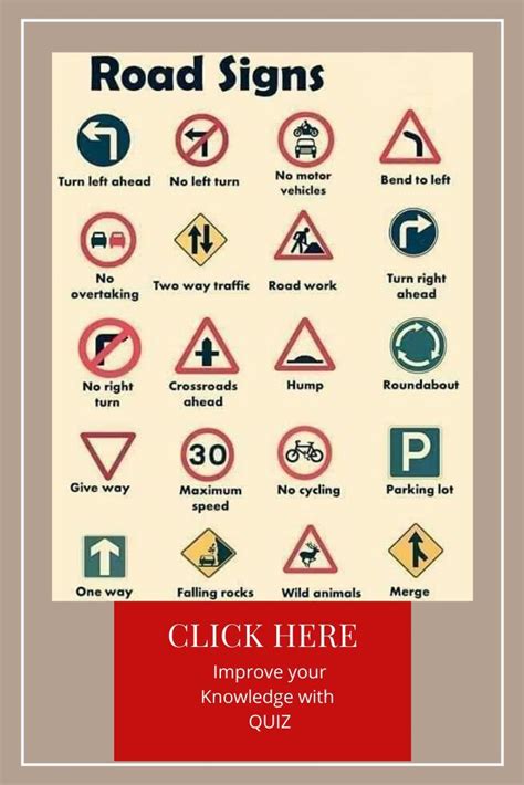 Image result for Road Signs Explained