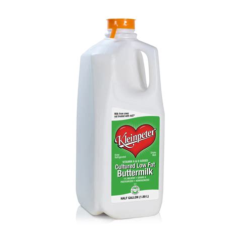 Low Fat Buttermilk - Half Gallon - Kleinpeter Farms Dairy - Milk ...