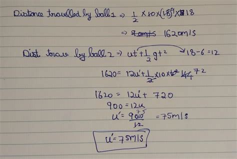 1.A ball is dropped from a high rise platform at t = 0starting from ...