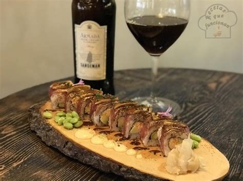 Carpaccio Sushi recipe with Cream - Sherry Wines
