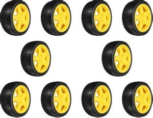Flyrobo (10 pc) Pro3D Smart Robot Car Wheels For Programming Board BO ...