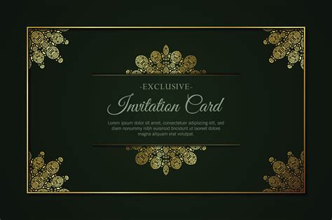 luxury invitation background style ornamental pattern 50003269 Vector ...