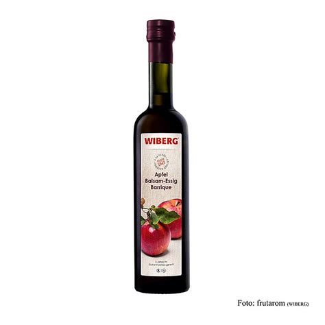 Wiberg Apple Balsamic Vinegar, 5 years, 5% acidity, 500ml, Bottle ...