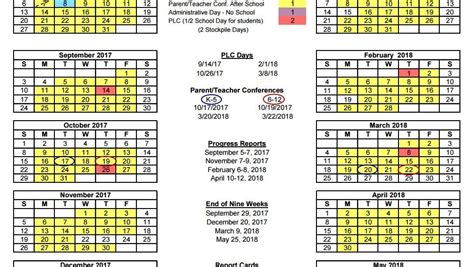 Cyfair Isd Calendar