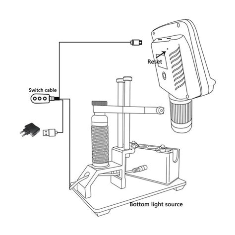 Andonstar AD105S Digital Microscope For Slides Observation ...