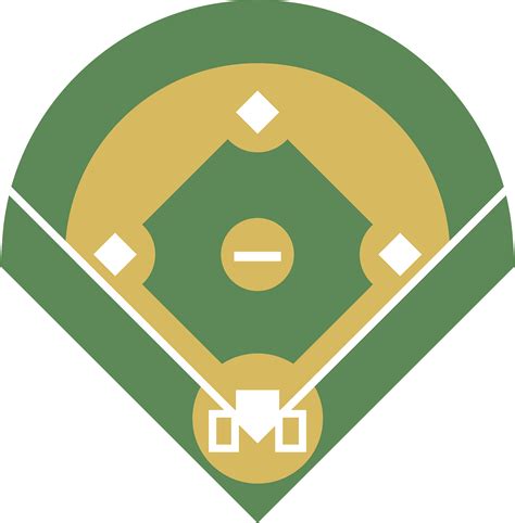 Clipart Baseball Diamond