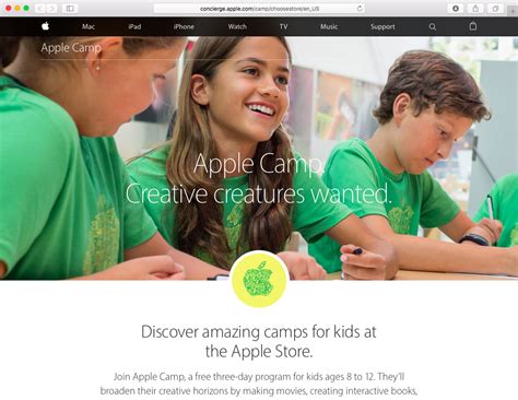 Annual Apple Summer Camp launches for kids eager to learn using ...