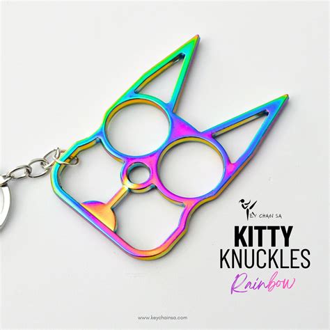 Kitty Knuckle Keychain Self defence – keychainsa
