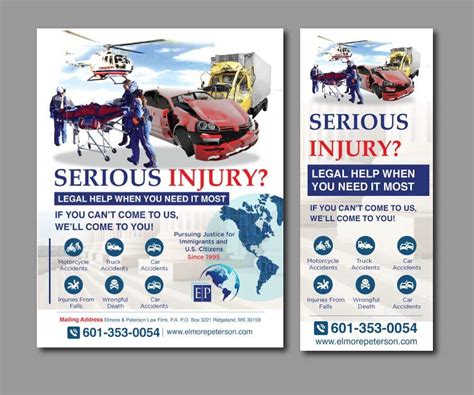 Entry #264 by Sevenchakras for Pamphlet design for law firm (personal ...