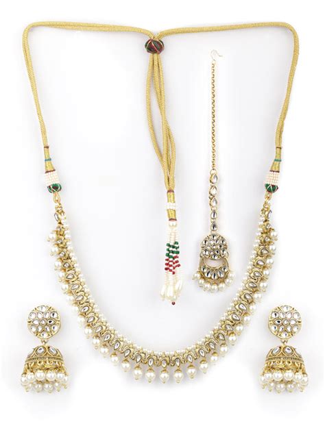 Buy now Kundan Jewellery Collection | Pendants, Earrings, Maangtikka ...