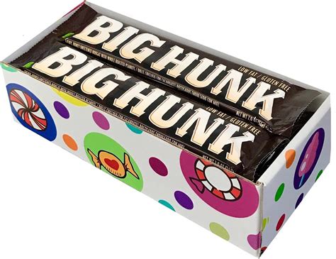 Amazon.com : Big Hunk Candy Bars (Pack of 12) By CandyLab : Grocery ...