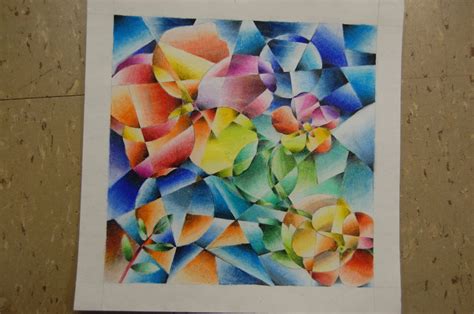 scratch art project - Artwork by Rachel