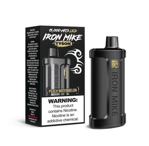 Intense Peach Watermelon Iron Mike Tyson 15000 Puffs