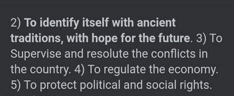 write the 2 work of government - Brainly.in