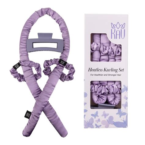 Amazon.com : Heatless Hair Curler, Satin Hair Rollers for Heat less ...