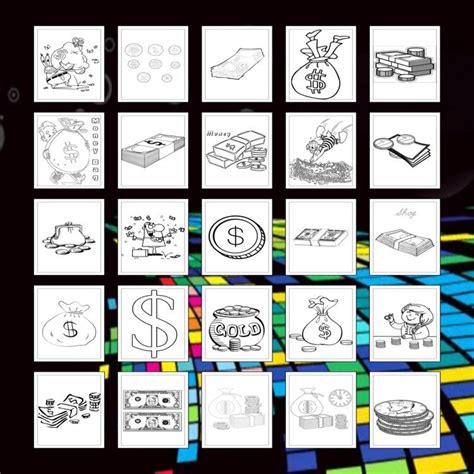 Money Coloring Pages 的图像结果