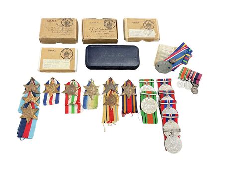 Lot 733 - Collection of Second World War medals