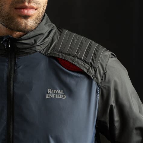 Royal Enfield Airflow Tech Windcheater (Royal Blue Black)– Moto Central