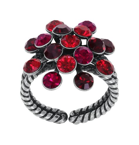 Magic Fireball Ring in Rot - Silbern - Konplott 5401099126308 ...