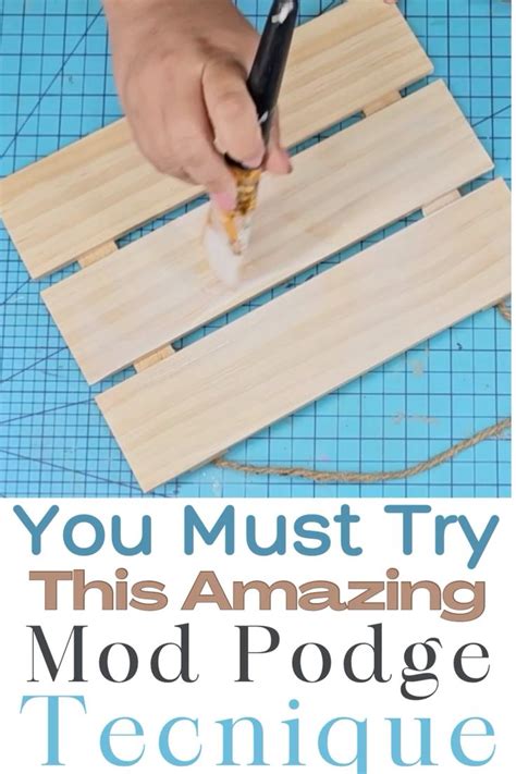 Image result for Tutorial for Mod Podge