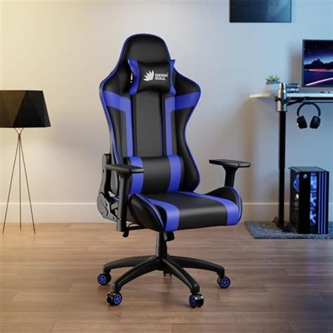 Zebronics ZEB-GC2000 Premium Gaming Chair with 3D Armrest, 90-180 ...