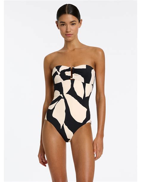 Jets Fiore Bandeau One Piece Swimsuit | David Jones