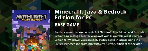 Image result for Minecraft Java and Bedrock Bundle