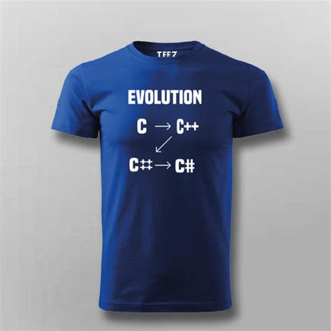 C Evolution T-shirt For Men – TEEZ.in