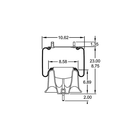 Buy TORQUE Air Spring Bag for Freightliner Trucks (Replaces ...