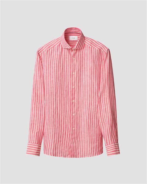 Striped Linen Shirt - Eton