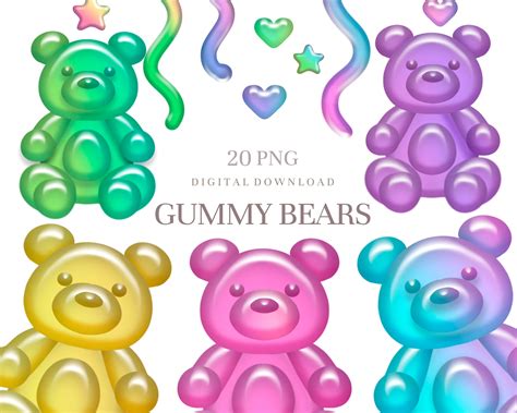 Gummy Bears Clip Art