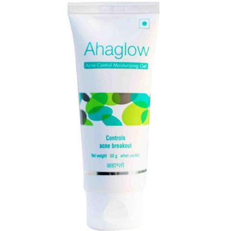 Ahaglow Acne Control Moisturizing Gel, 50g : ClickOnCare.com