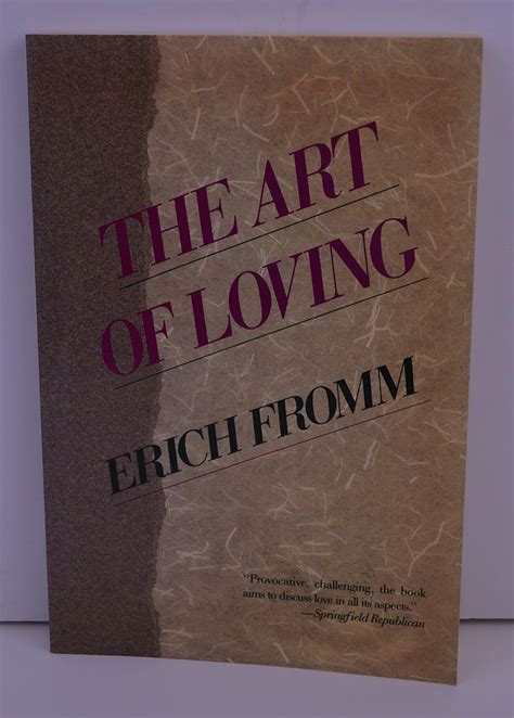 The Art Of Loving Erich Fromm Pdf