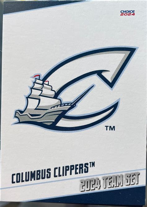 Columbus Clippers Choice Sports 2024 team set - Columbus Clippers ...