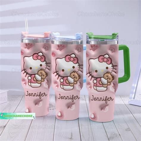 Hello Kitty 40oz Tumbler, Kitty Cat 40oz Tumbler, Hello Kitty Tumbler ...