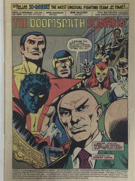 Lot - Marvel Comics The Uncanny X-MEN #94