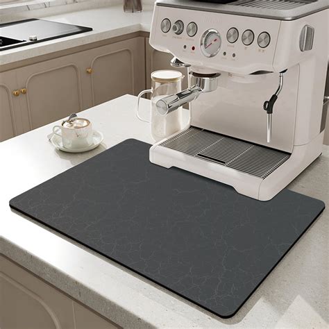 Amazon.com: Noverlife 2PCS Gray Bar Service Mats, 12x6in Countertop ...