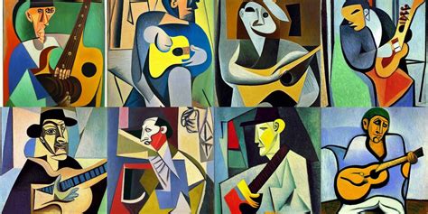 Pablo Picasso Old Guitarist