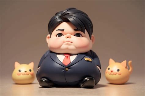 Fat boy cartoon character styling anime style fat wallpaper background ...