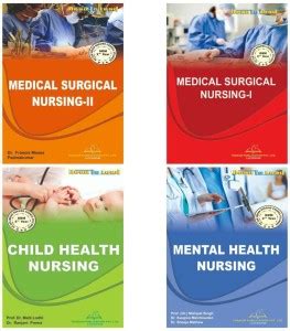 GNM Second Year 4 Book SET IN ENGLISH ONLY FOR GNM 2ND YEAR (Medical ...