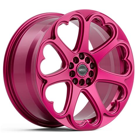 Pink Wheels Rims Avant Garde Wheels | Honda Civic Si | AG M220 Custom