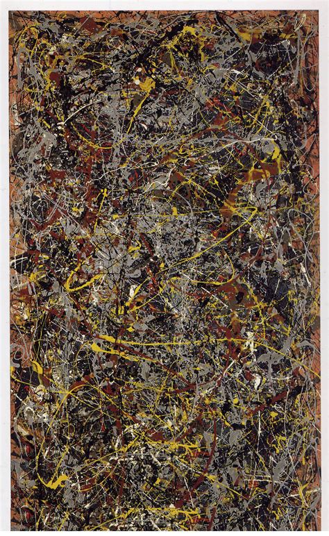 Convergence Number 10, 1952 (1952) by Jackson Pollock – Artchive