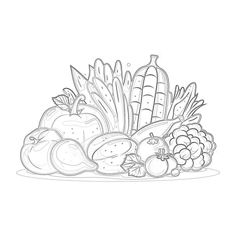 Coloring Pages Of Fruits And Vegetables [2025]