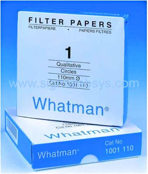Whatman Filter Paper Grade No 1- Size 110mm : Amazon.in: Industrial ...