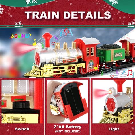 Buy Christmas Train, Christmas Train Sets for Under/Around The Tree ...