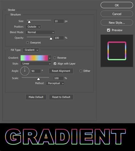 Transparent Gradient with Text Example 的图像结果